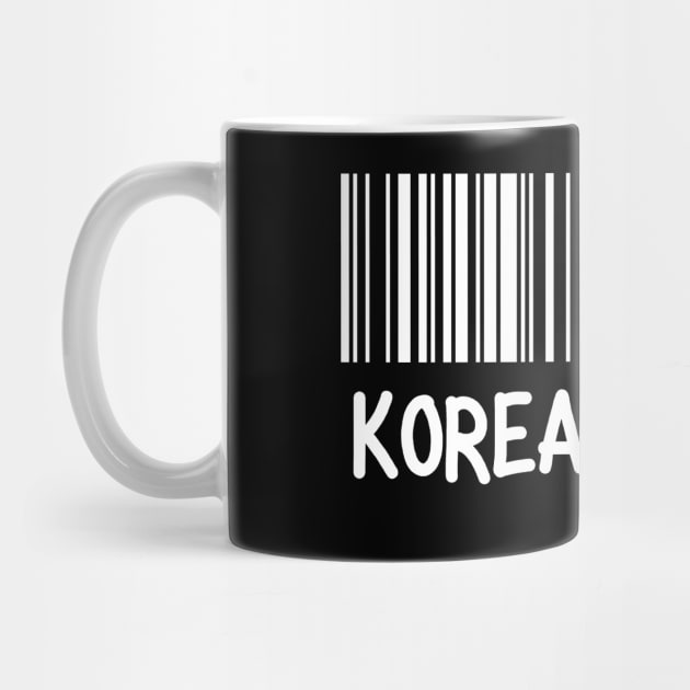 Korean Canadian - Korea, Canada Barcode by The Korean Rage